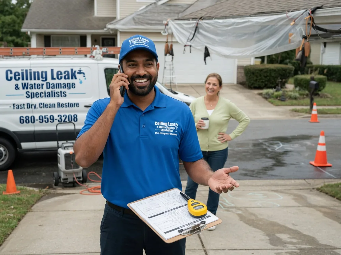 Ceiling Leak Cleanup Mays Landing, NJ FAQs